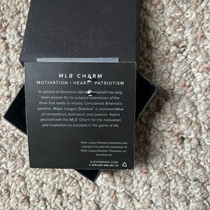 Gold Red Sox Alex and Ani Bracelet.